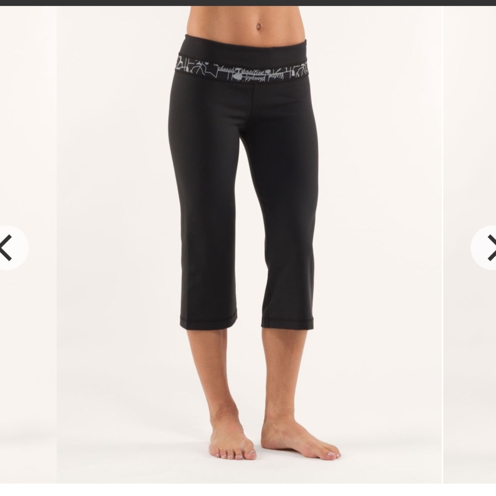Lululemon Reflective Groove crop